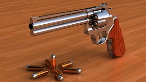 3D model colt anaconda
