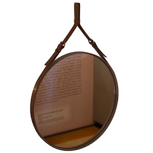 Scandinavian Round Mirror