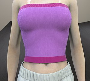 marvelous knitted female woman obj free