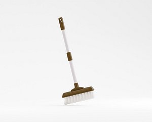 Cartoon Broom Cleaning Tools 3D