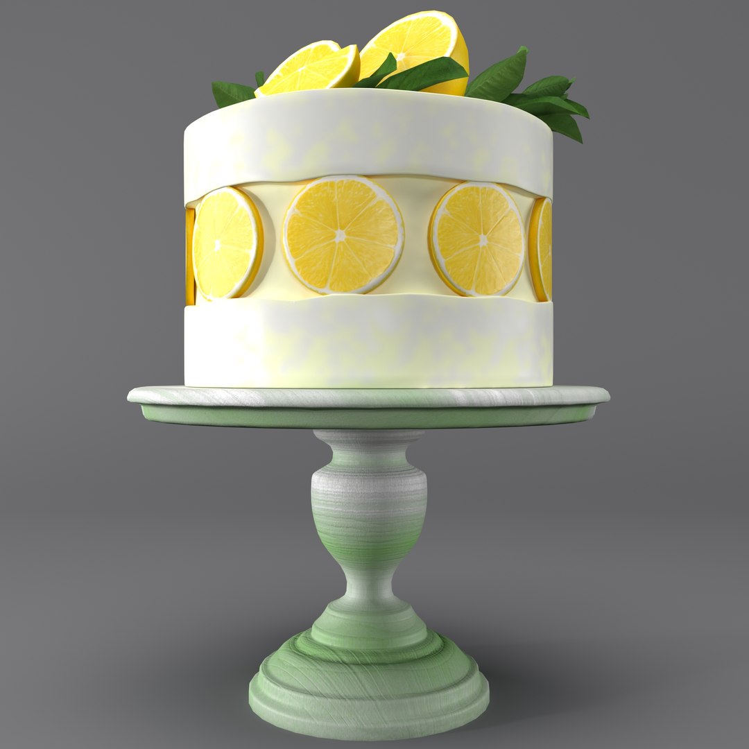 Lemon cake 3D model https://p.turbosquid.com/ts-thumb/Bj/xHWiGN/ot/cake2/jpg/1645198317/1920x1080/fit_q87/d816695c65cbc5ea73e5c277466eb880eaf01750/cake2.jpg