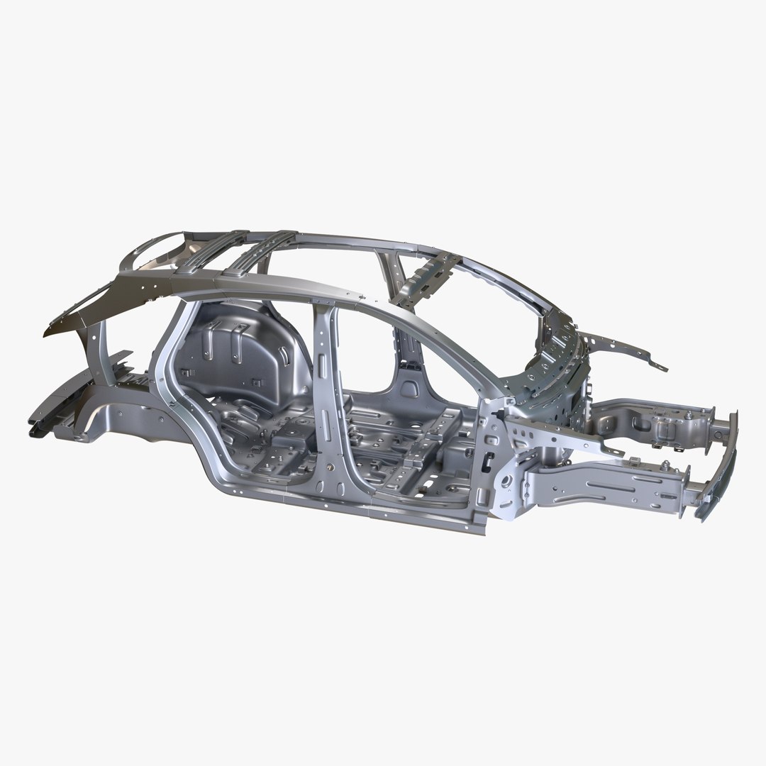 Car Body Frame Unibody Structure M1 3D Model - TurboSquid 2432028