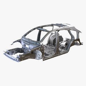 Car Frame Body Crossover Hatchback M1 3D model