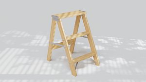 Wooden Step Ladder