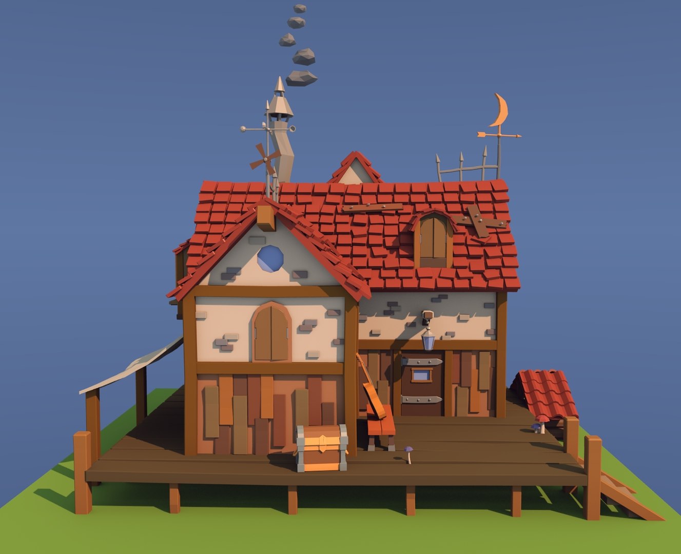 House Games 3D Model | 1148151 | TurboSquid