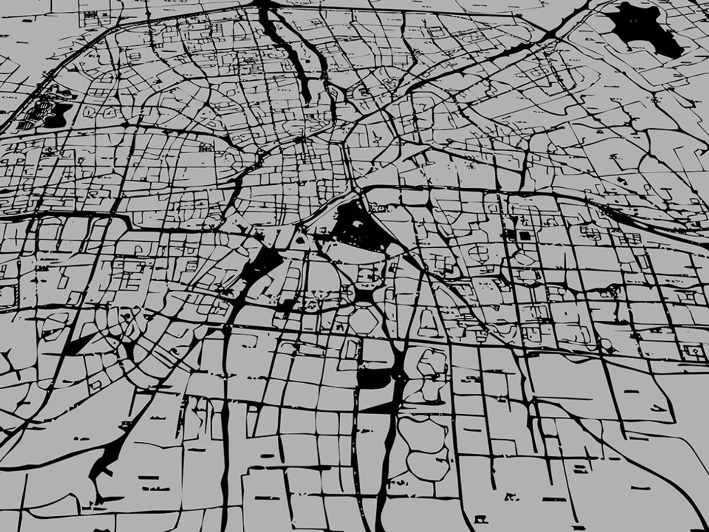 Urban Vector City 3D Model - TurboSquid 1472744