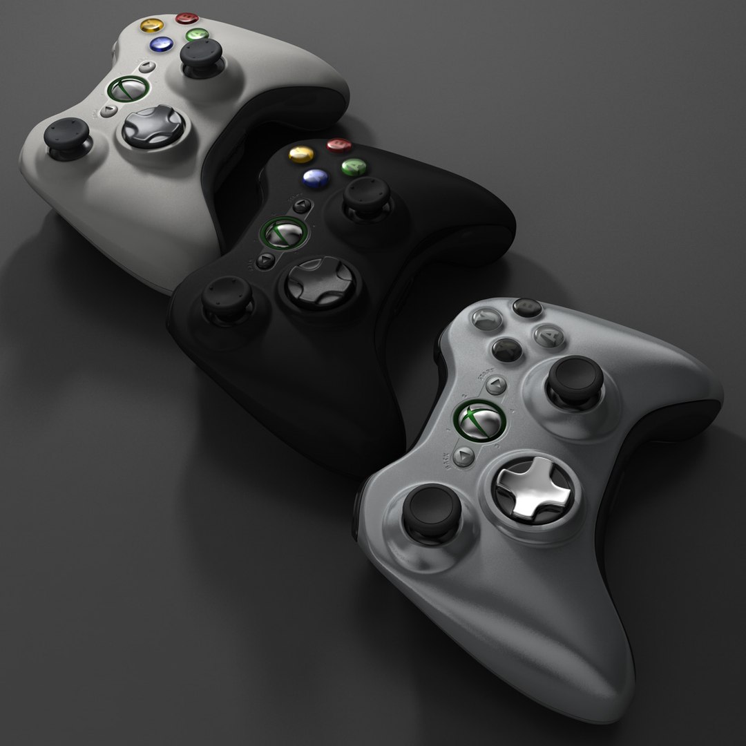 3D Xbox 360 Controller Version Model - TurboSquid 1190970