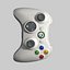 3D xbox 360 controller version model