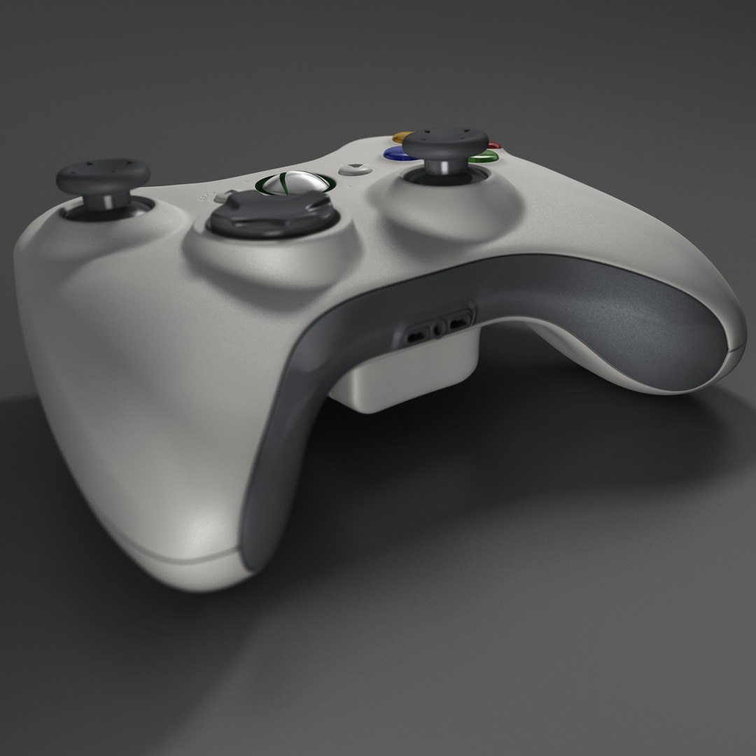 3D xbox 360 controller version model - TurboSquid 1190970
