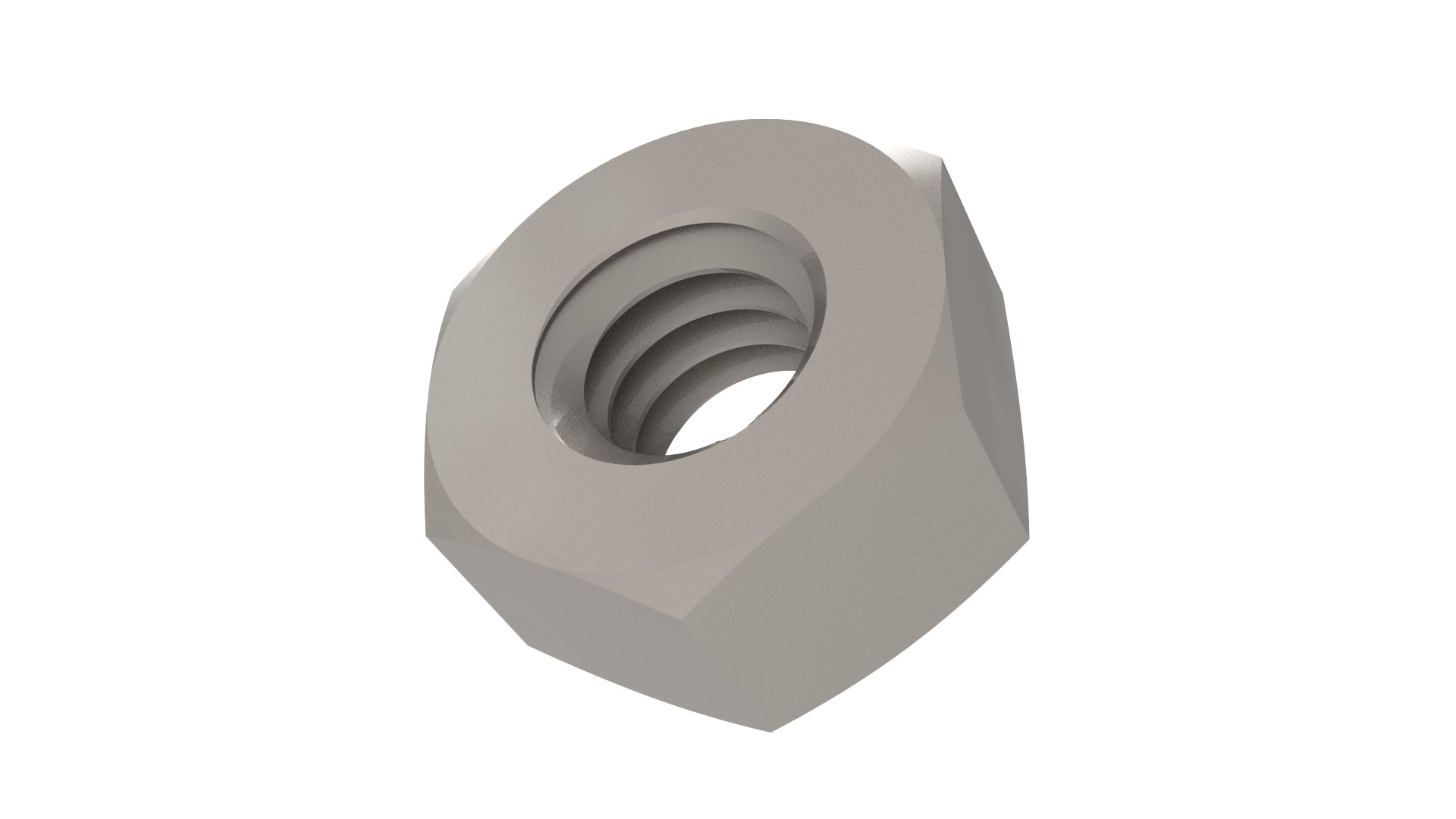 3D Hex Nuts 14 20 TurboSquid 2224756
