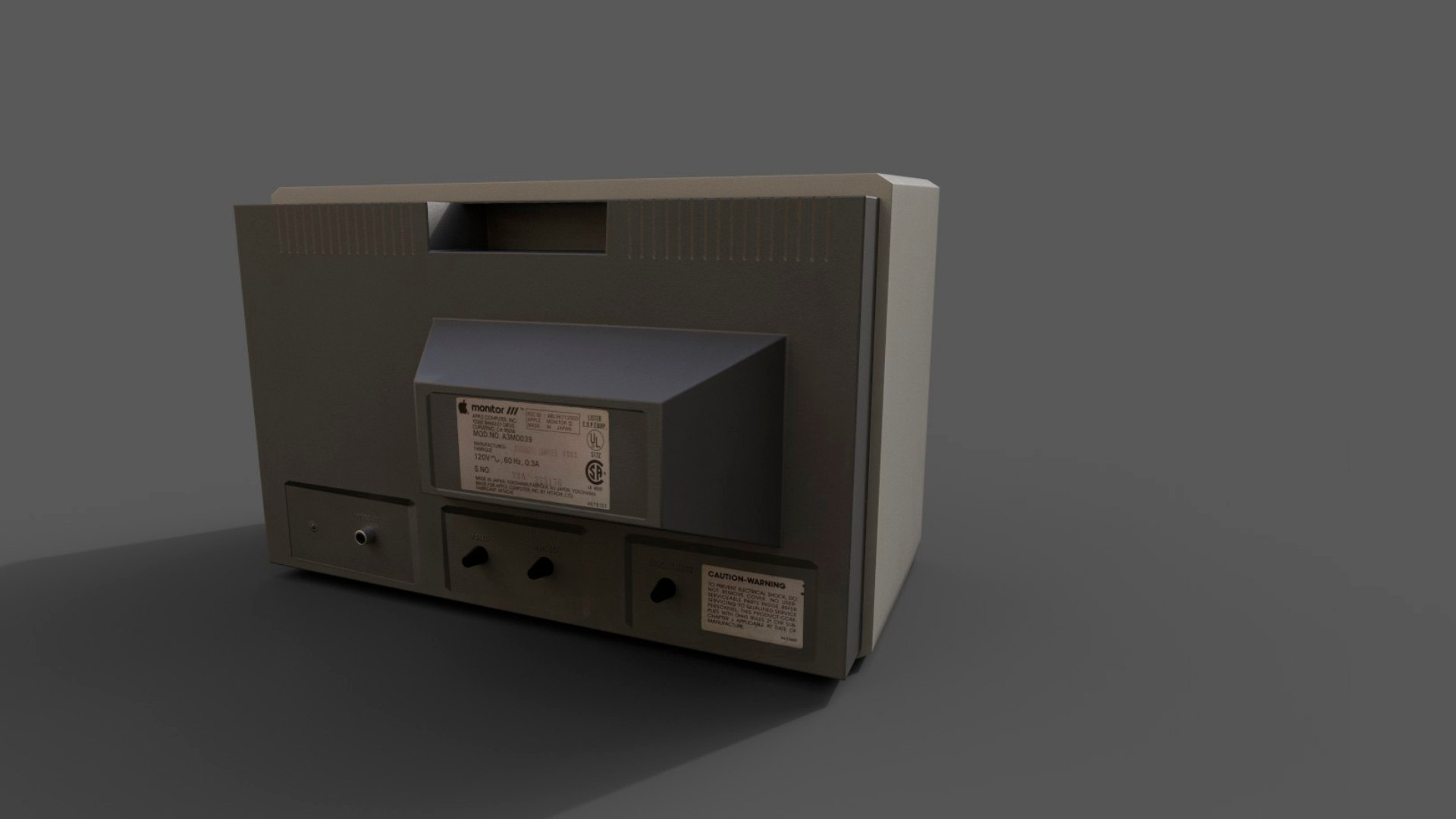 3D Model Apple Monitor III - TurboSquid 2204426