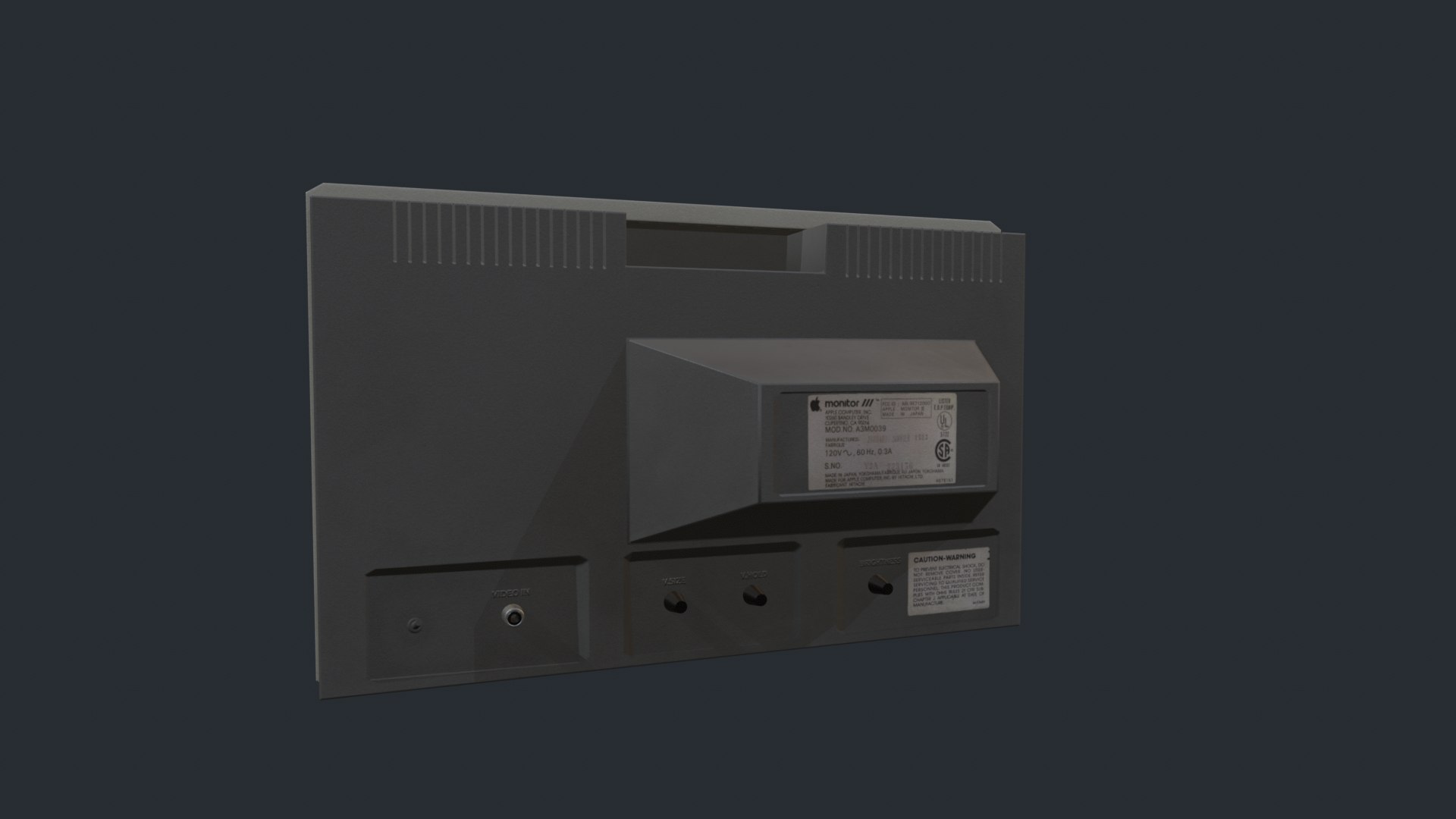 3D Model Apple Monitor III - TurboSquid 2204426