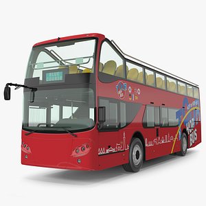 Double Decker Hop-On Hop-Off City Tour Bus