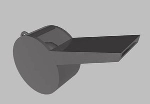 dxf whistle stl