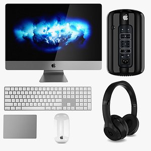 apple imac pro mac 3D model