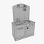 3d toy kitchen