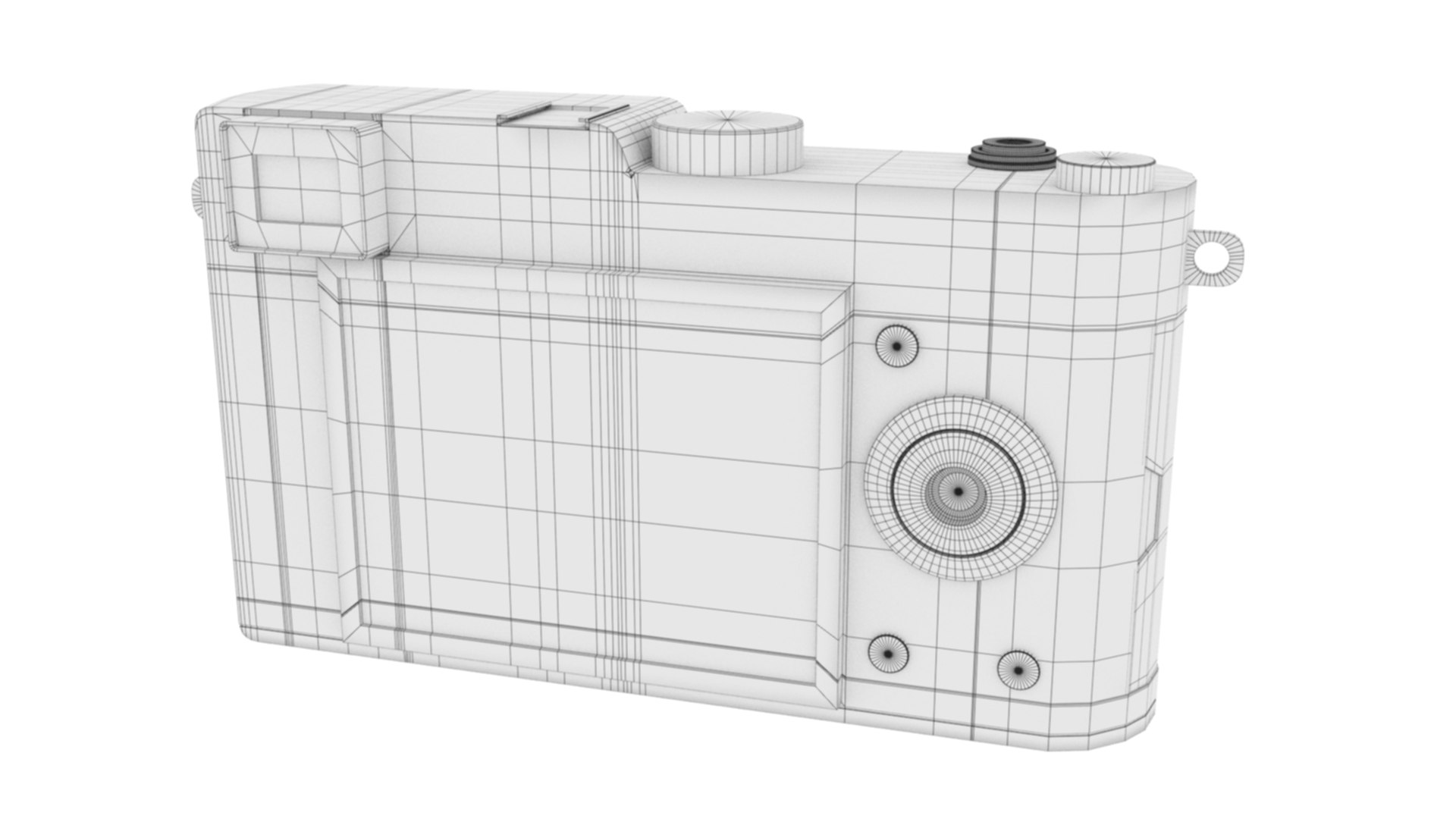Retro Photo Camera Model - TurboSquid 2305097