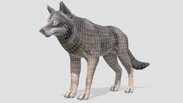 狼3Dモデル - TurboSquid 1938875