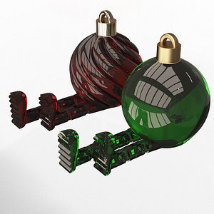 3D Christmas Ball Cute Flexi Articulated