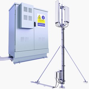 Base Transceiver Station BTS 59 and Base Station Box SET model