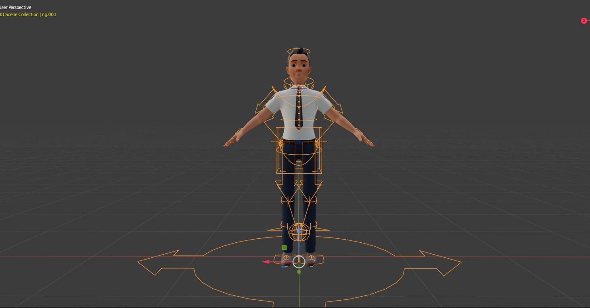 Cartoon Man Rigged 3D Model - TurboSquid 1765754