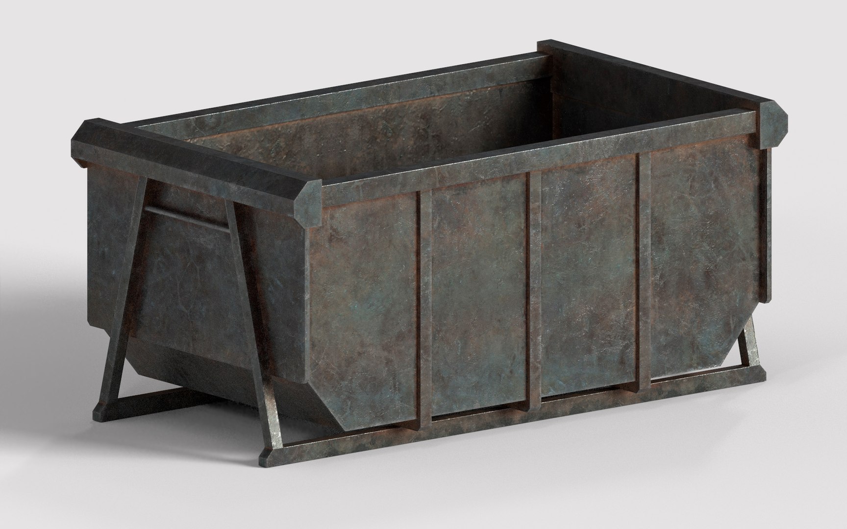 3D Model Dumpster Skip - TurboSquid 1652466