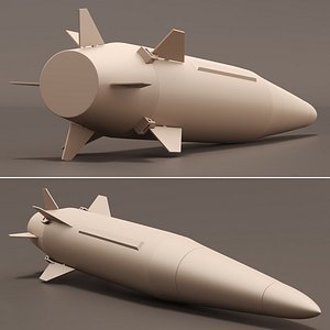 Kinzhal Kh-47M2 Nuclear Capable Hypersonic Missile for 3D Print