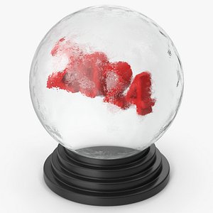 2024 Ice Globe 3D model