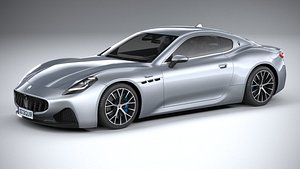 3D Maserati GranTurismo Modena 2023