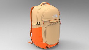 3D Backpack Model Game Ready 006