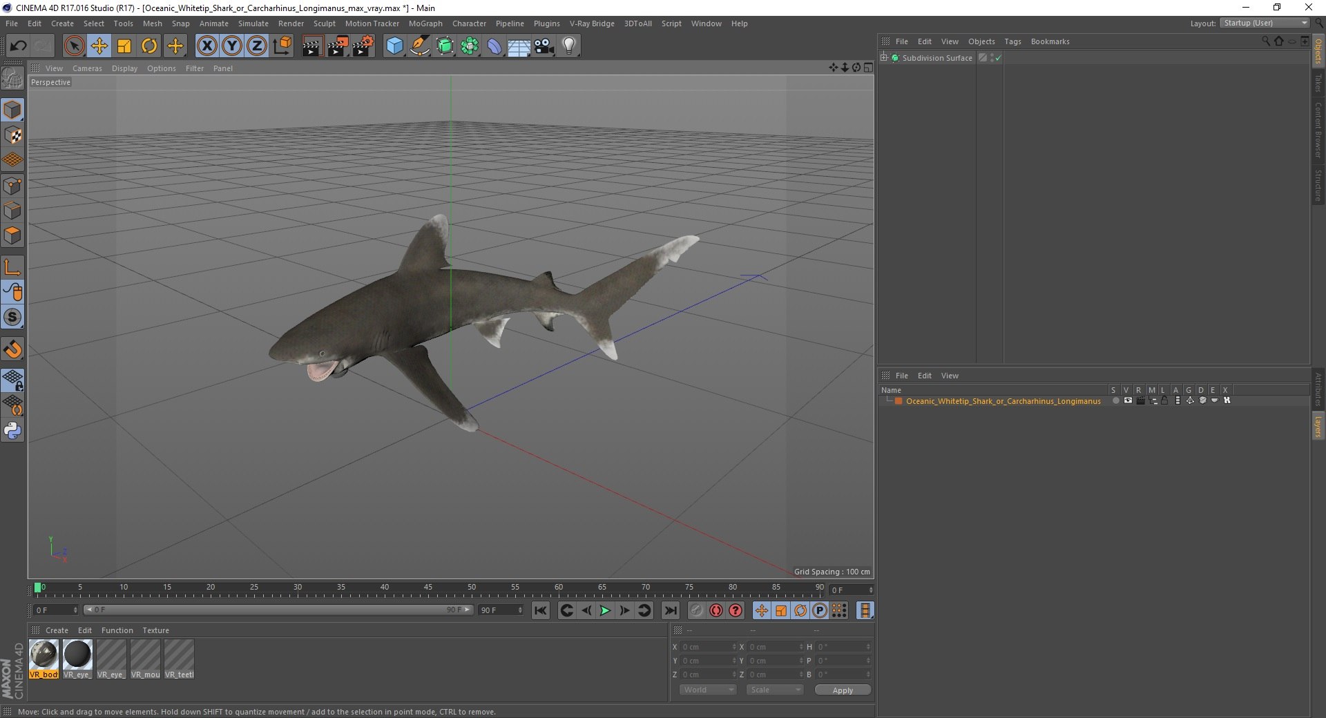 Oceanic Whitetip Shark or Carcharhinus Longimanus 3D model https://p.turbosquid.com/ts-thumb/Bk/drmVwT/7k/oceanicwhitetipsharkorcarcharhinuslongimanus3dsmodel037/jpg/1723098037/1920x1080/fit_q87/e5c02e21ecd845fa47615614ad713c6a3516d600/oceanicwhitetipsharkorcarcharhinuslongimanus3dsmodel037.jpg