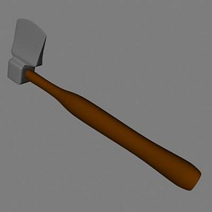 3d model hatchet
