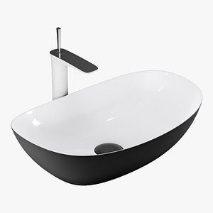3D Rea royal washbasin model