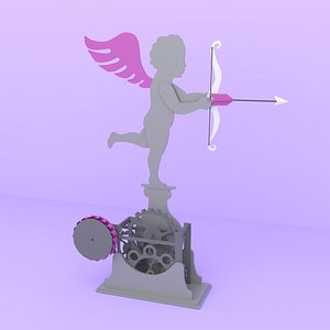 Angel Statue Animated