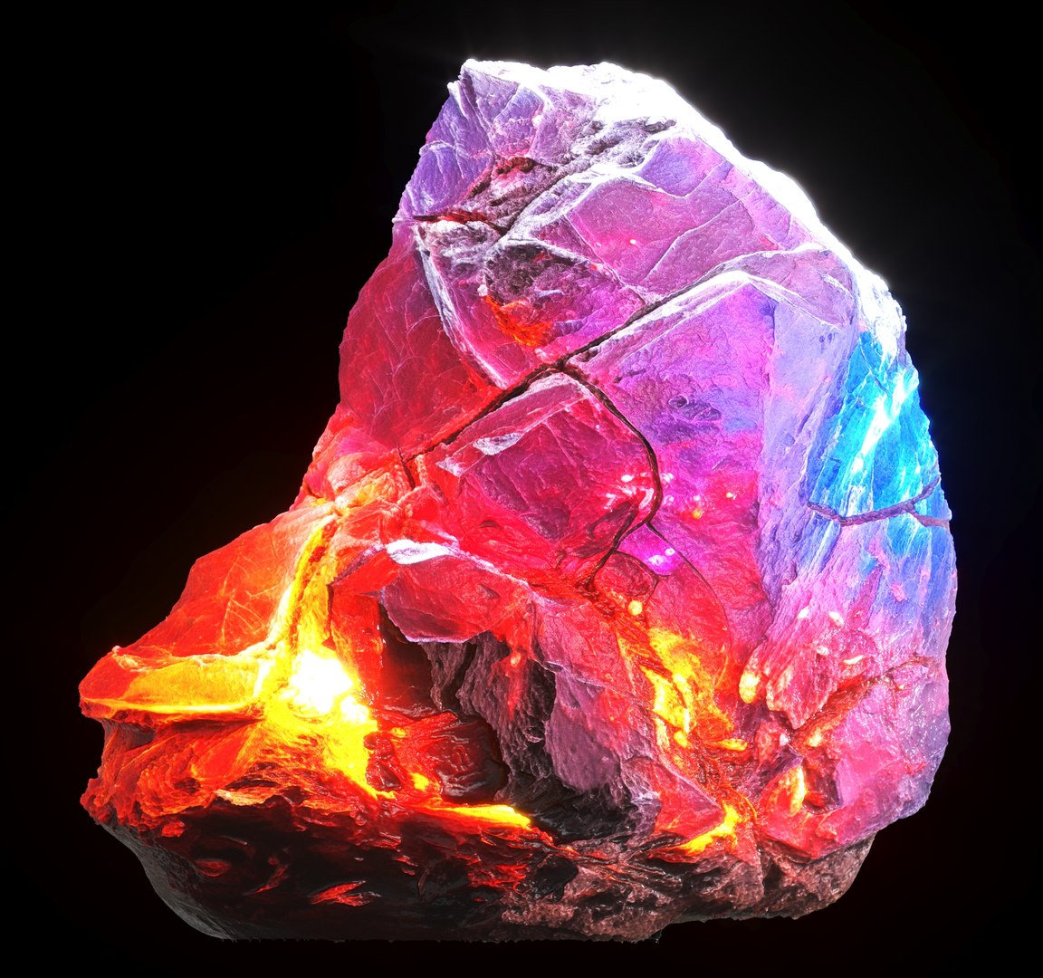 Magical Crystals Model - TurboSquid 2160048
