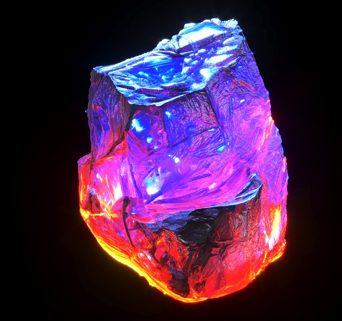 Magical Crystals Model - TurboSquid 2160048