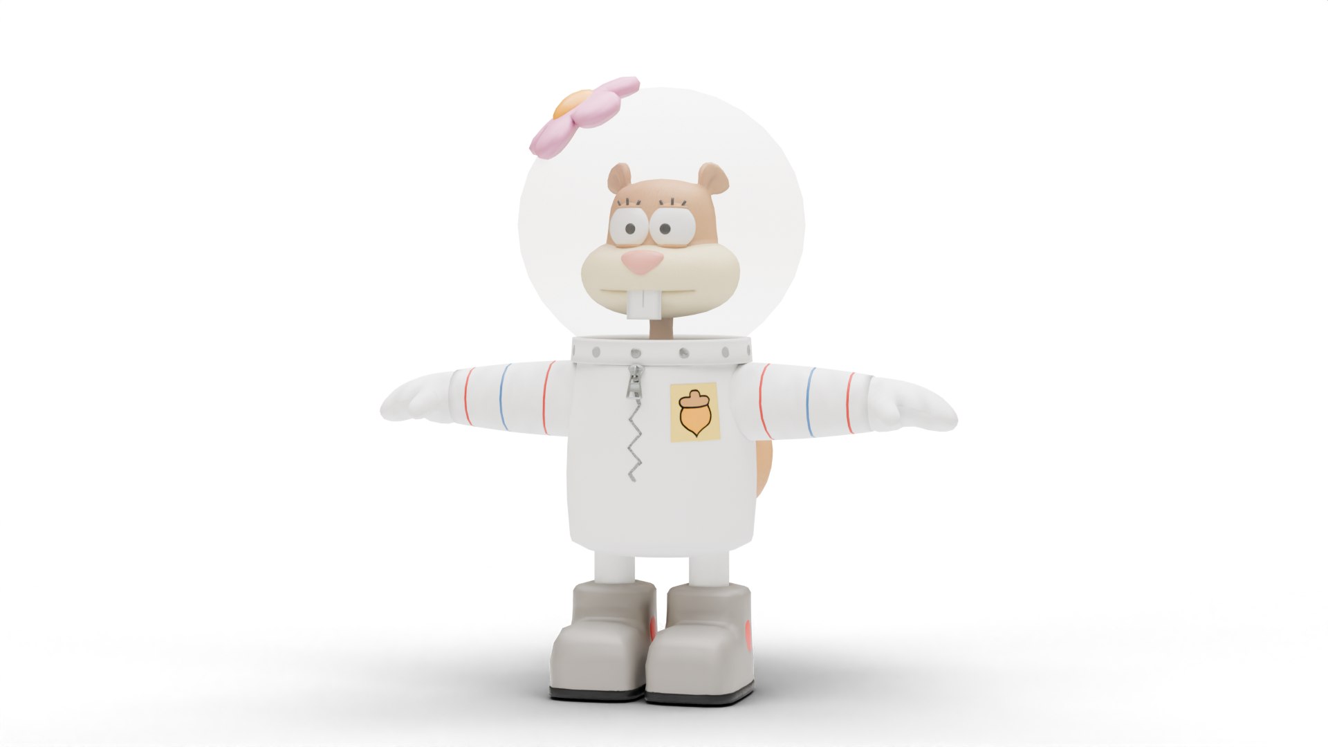 Sandy Cheeks - SpongeBob 3D Model - TurboSquid 2470619
