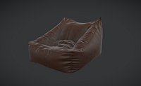Leather Beanbag Chair