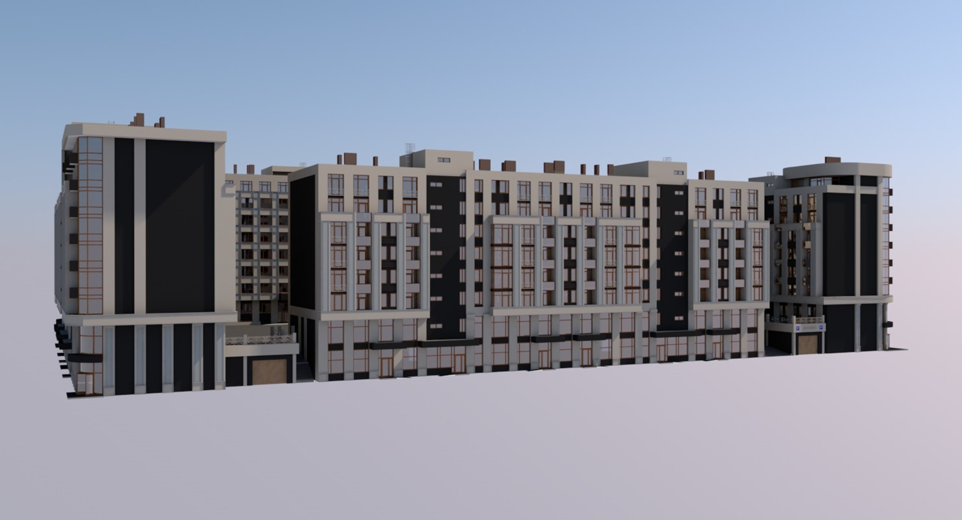 Residential Apartment Condominium 3D Model - TurboSquid 1230987