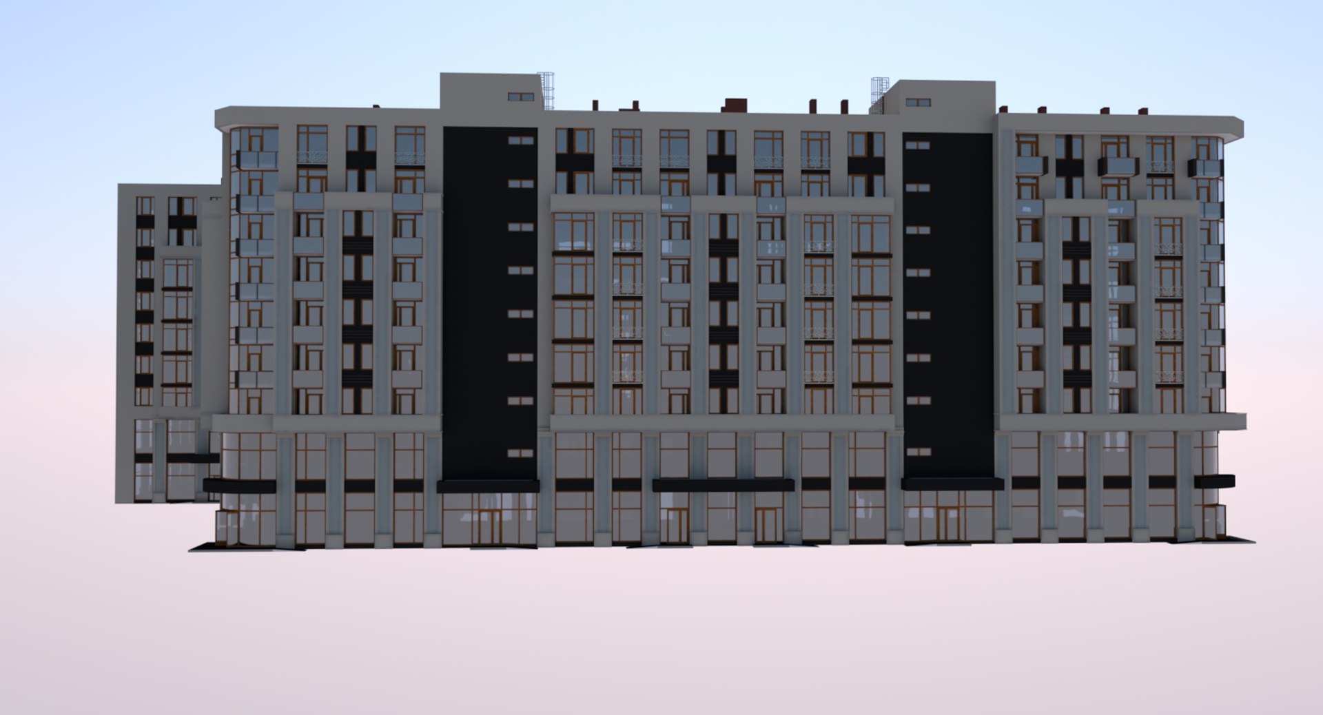 Residential Apartment Condominium 3D Model - TurboSquid 1230987