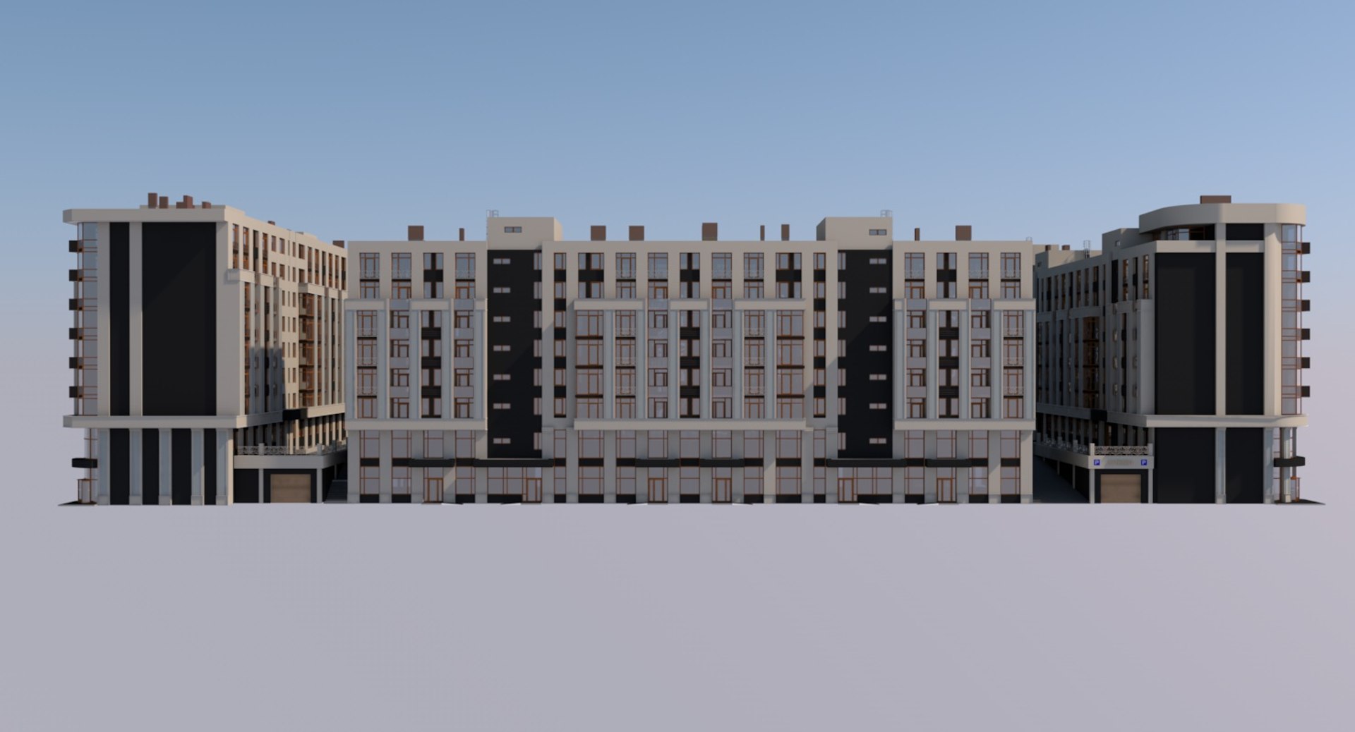 Residential Apartment Condominium 3D Model - TurboSquid 1230987