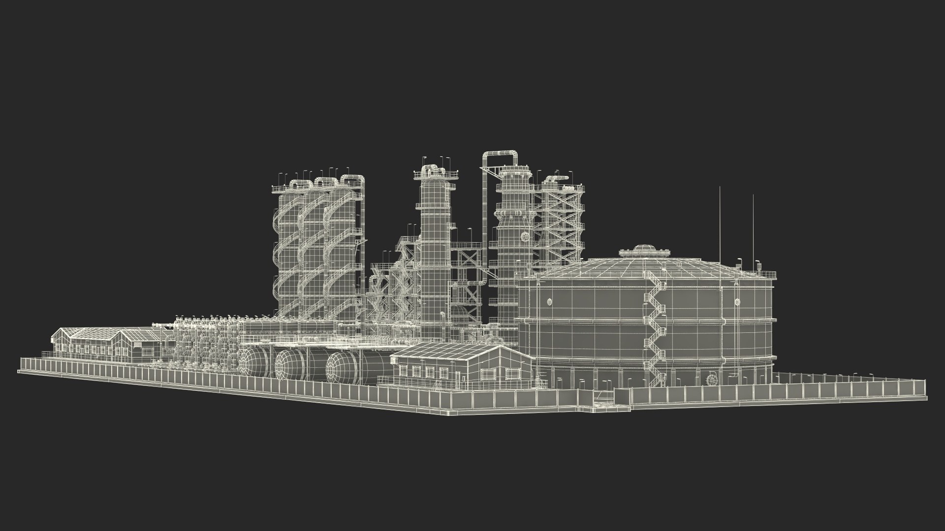 3D Fuel Refinery model https://p.turbosquid.com/ts-thumb/Bk/vScnAa/Y0/fuel_refinery_037/jpg/1732381096/1920x1080/fit_q87/3f055e9bde4a2e3cacc719fe00ea78265a868012/fuel_refinery_037.jpg