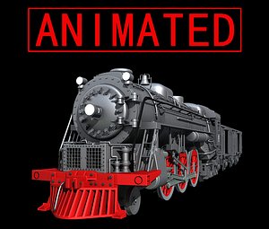 train animated