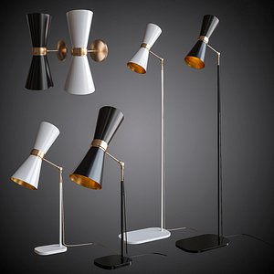 Set of table lamps wall lamps floor lamps Cairo