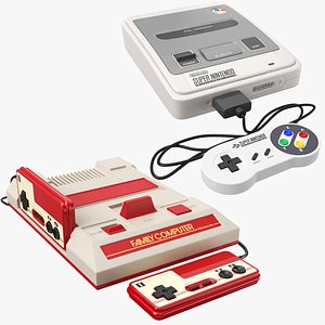 Two Classic Nintendo Consoles