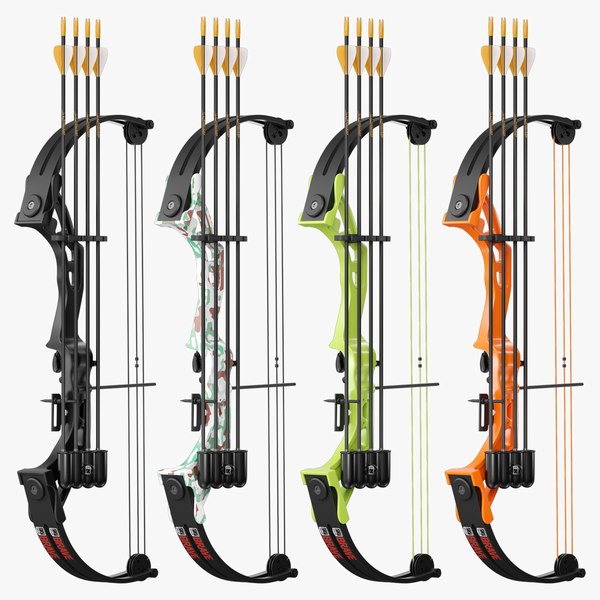 modelo 3d Bear Archery Brave Color Set TurboSquid 1950308