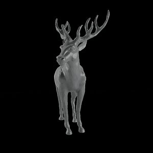 3D photogrammetry deer model