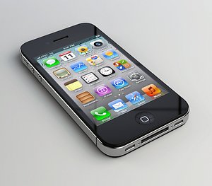 3d iphone 4s model