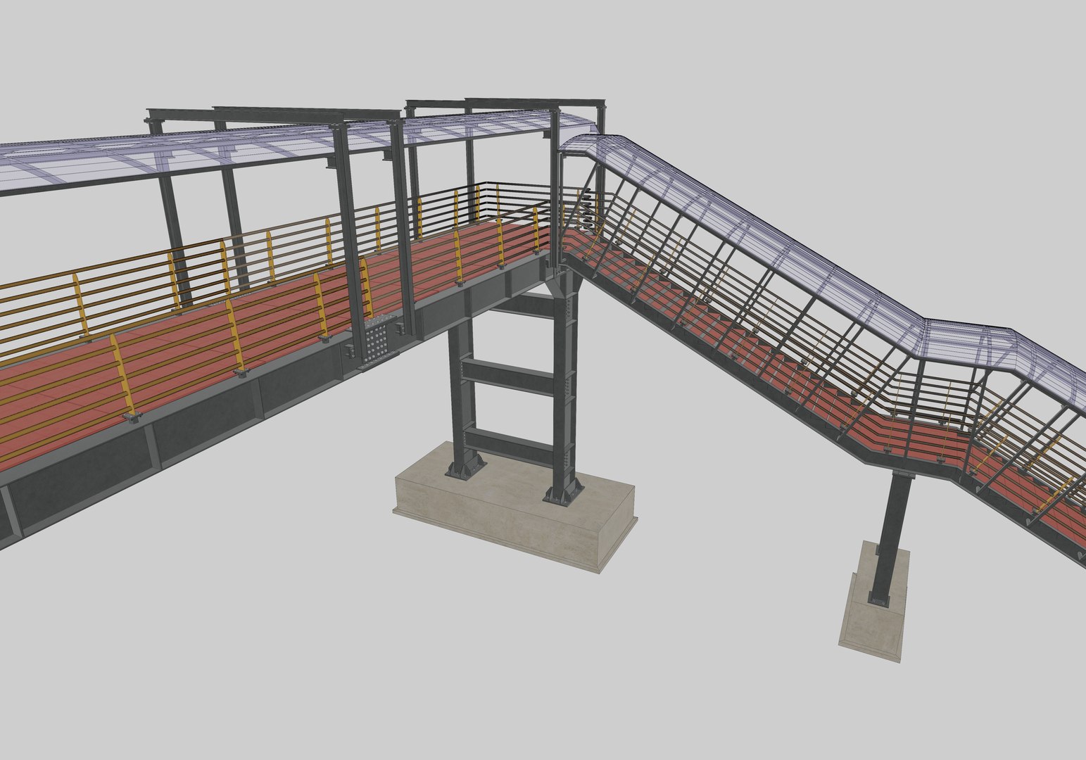 3D model Steel Pedestrian Bridge-Three Columns-Pipe Rail-Straight Type-8 https://p.turbosquid.com/ts-thumb/Bl/8fb9ye/6f/24/jpg/1650392312/1920x1080/fit_q87/471dd4953e46be11d9f16bb1a510474cc6497cf6/24.jpg
