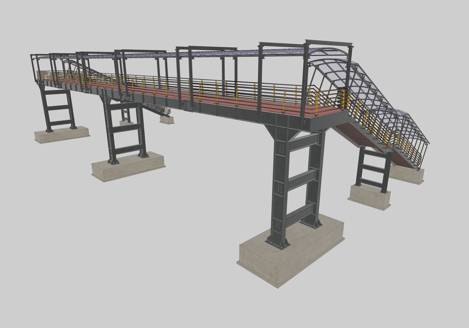 3D model Steel Pedestrian Bridge-Three Columns-Pipe Rail-Straight Type-8 https://p.turbosquid.com/ts-thumb/Bl/8fb9ye/Pu/21/jpg/1650392204/1920x1080/fit_q87/81ccdcaf9c1c362e787c09546a2c406f77537e34/21.jpg